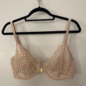 new Victoria's Secret front-clasp backless Lace Bra, 34DD